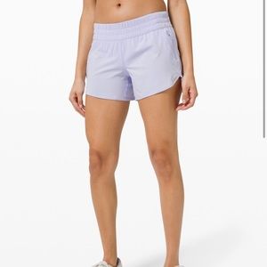 Lululemon Tracker Shorts 4” Light Purple Size 4
